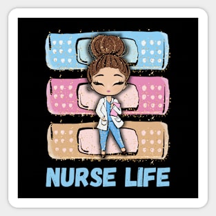 Pastel Nursing Life Nurse Sticker